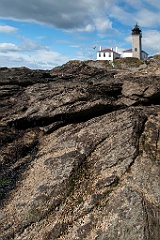 Famous Lighthouse on Unique Rock Formations